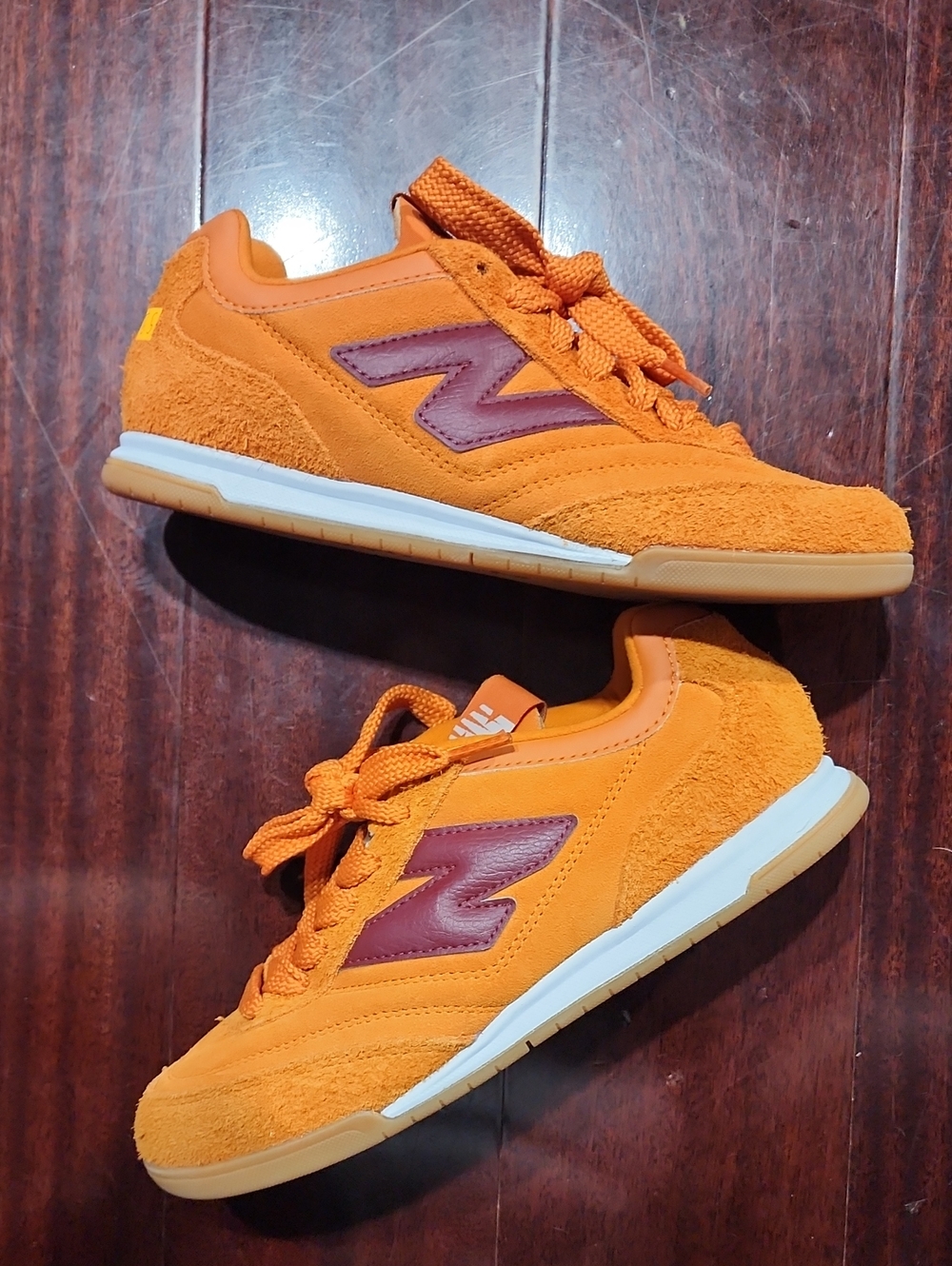 New Balance RC42 Orange Purple White Womens Shoes Athletic Sneakers  Size 5.5